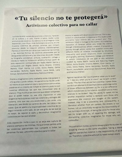 exposicion artivismo colectivo para no callar